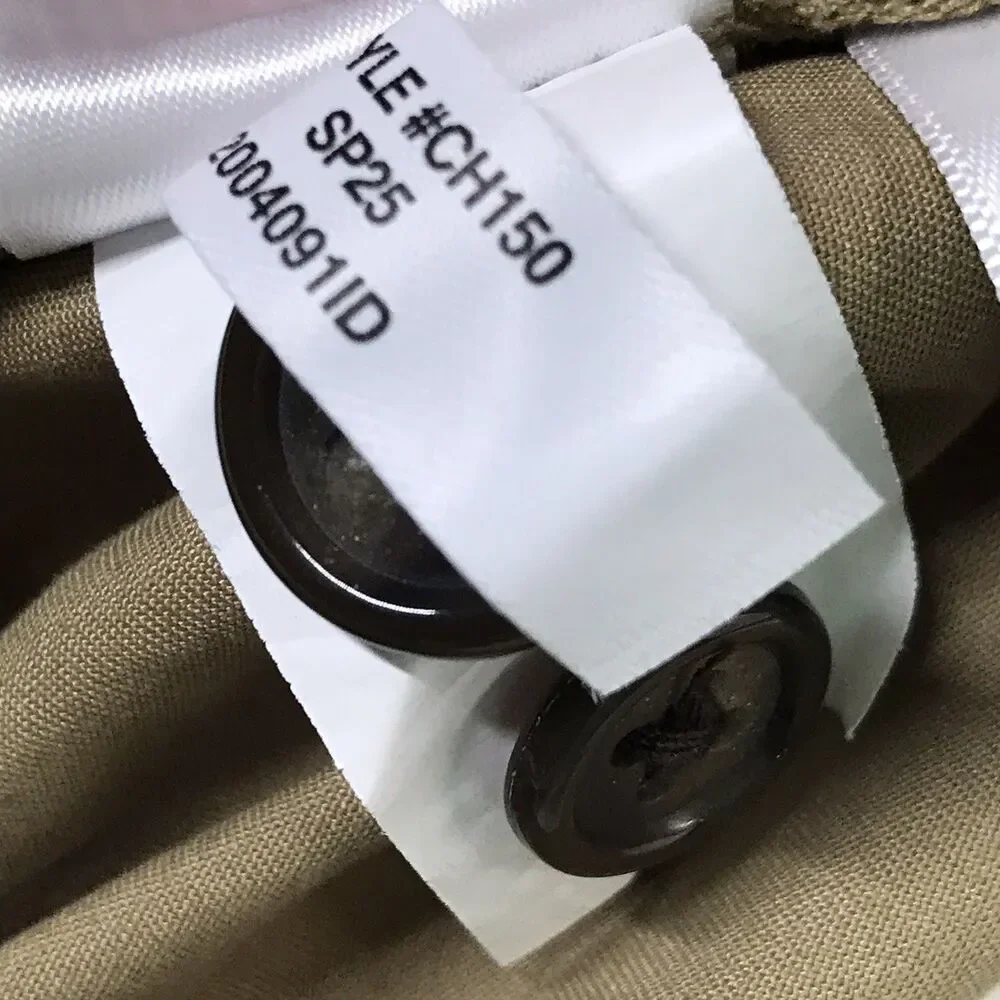 NWT J CREW Oarsman Portsider Shorts Men 36 Khaki Beige Flat Front Chino Beach